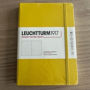 Brand new Leuchtturm1917 Dotted Notebook in yellow